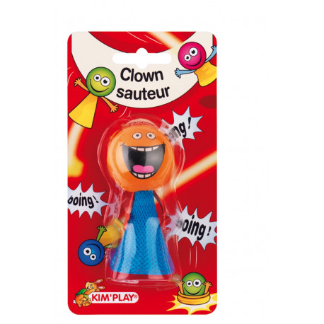 Clown sauteur, 6 cm