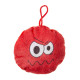 Peluche visage souriant, 10 cm de diamètre