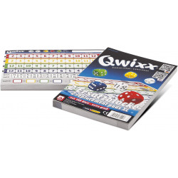 pack 2 blocs de score pour le jeu Qwixx, Gigamic, 160 pages