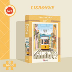 Puzzle Wim 1000 pcs : Lisbonne
