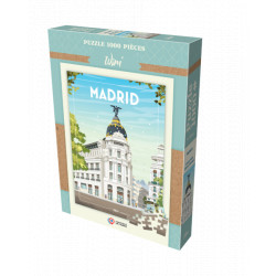Puzzle Wim 1000 pcs : Madrid