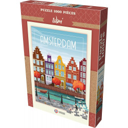 Puzzle Wim 1000 pcs : Amsterdam