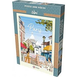 Puzzle Wim 1000 pcs : Paris Montmartre