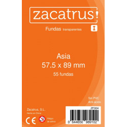 Protège cartes, Zacatrus, 57,5 x 89 mm, 55 unités