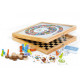 Coffret en bois 100 jeux, Smir