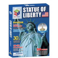 Maquette la Statue de la liberté 3D, pièces en mousse