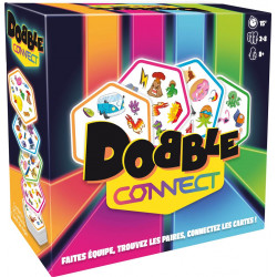 Dobble Connect, Asmodée : trouvez la paire et alignez les hexagones !