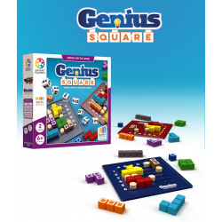 Genius Square , Smart Games : plus de 60000 combinaisons possibles et toujours une solution !
