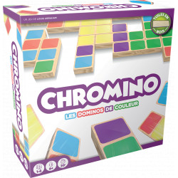 Chromino, nouvelle version, jeu en bois, Asmodée
