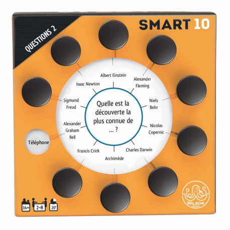 Smart 10, recharge de questions, Wilson Jeux