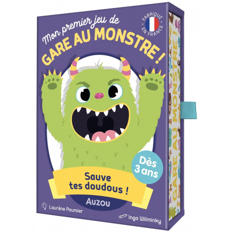 Gare aux Monstres, Auzou : un jeu d’observation et de dénombrement