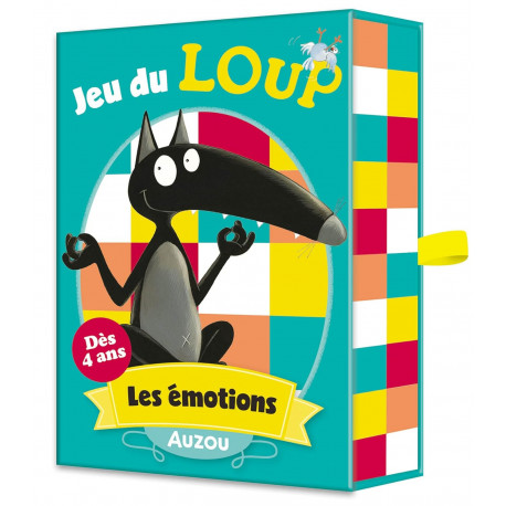 Jeu du Loup, les émotions, Auzou