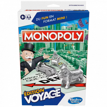 Monopoly Voyage, édition 2024, Hasbro Gaming