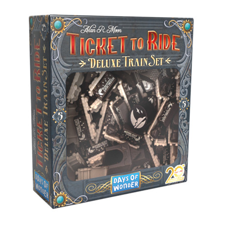 Trains, série Deluxe, édition collector, les Aventuriers du rails, set noir