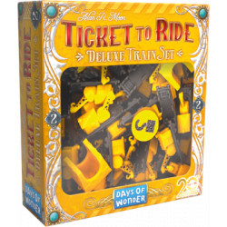 Trains, série Deluxe, édition collector, les Aventuriers du rails, set jaune