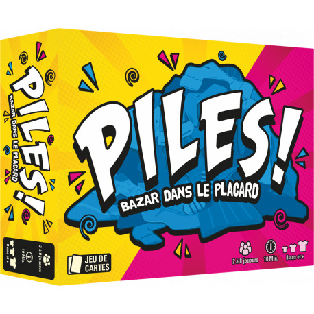 Piles ! Soyez le plus rapide à ranger correctement vos piles de vêtements