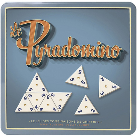 Pyradomino, boite métal, Widyka