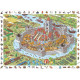 Puzzle et jeu : le Château, Sentosphère, 100 pièces
