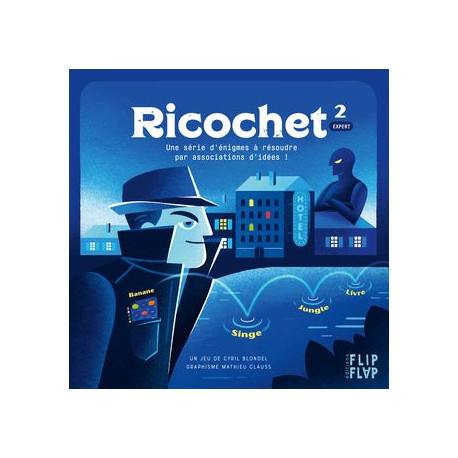 Ricochet bleu, le profil de l'homme sans visage