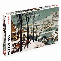 Puzzle Chasseurs dans la Neige, 1000 pièces