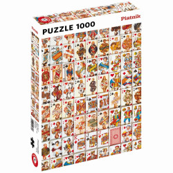 Puzzle Cartes à jouer, 1000 pièces