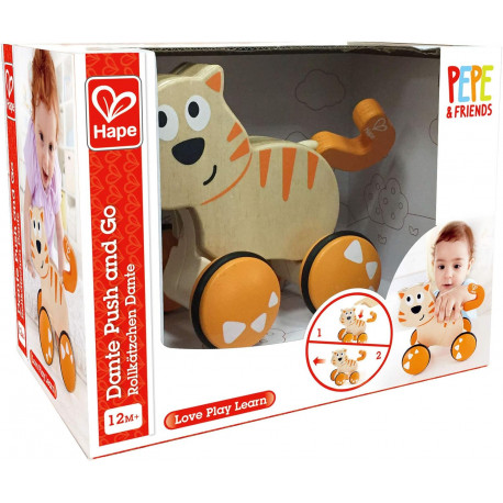 Dante, le chat qui trottine, Hape