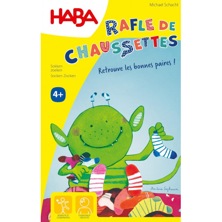 Rafle de Chaussettes, Haba, jeu de cartes