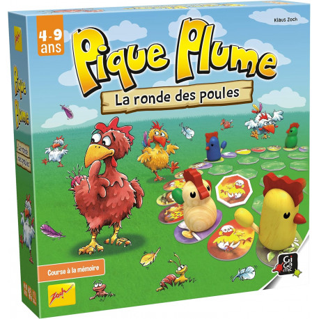 Pique Plume, Gigamic : Un jeu de mémoire déplumant