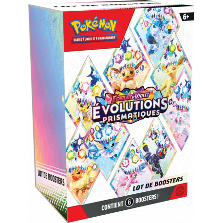 Pokémon, Evolution Prismatique, Bundle 6 boosters