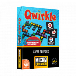 Qwirkle, micro extension Supers Pouvoirs, Iello
