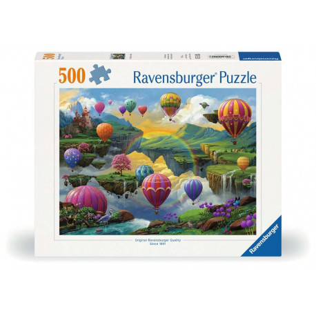 Puzzle Vallée des Montgolfières, Ravensburger, 500 pièces