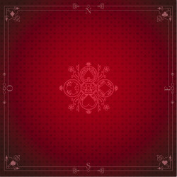 Tapis de jeu, Néoprène, 60 x 60 cm, Rouge, Multijeux
