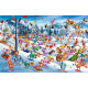 Puzzle Ski de Noël, Ruyer, 1000 pièces