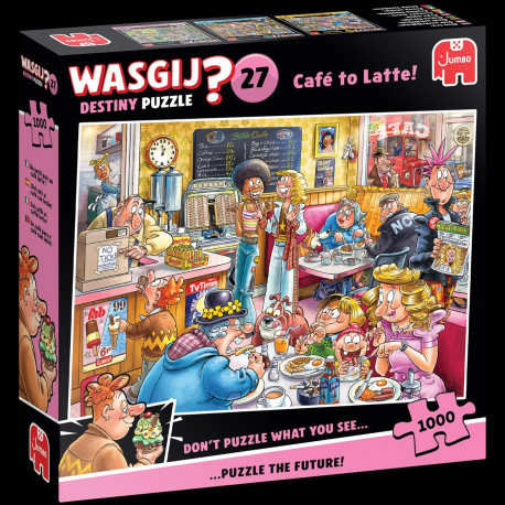 Puzzle Wasgij ! 1000 pcs : le Café