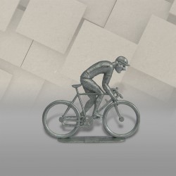 Cycliste métal plat grimpeur brut