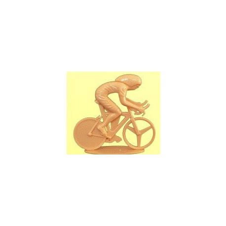 Petit cycliste miniature, position Contre la Montre