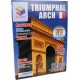 Arc de Triomphe, maquette 3D, pièces en mousse