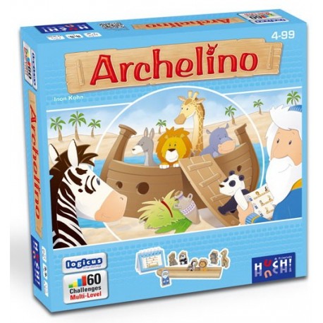 Archelino, Huch édition, est un jeu de logique en solitaire dès 4 ans