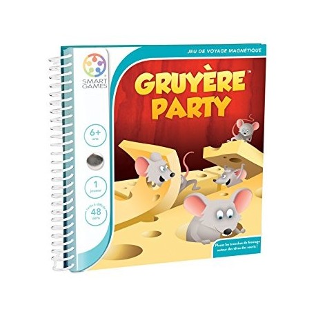 Gruyère Party, Smart Games, magnétique : Les souris gloutonnes !