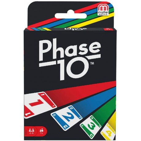 Phase 10, Mattel : Soyez le premier à réaliser les dix phases