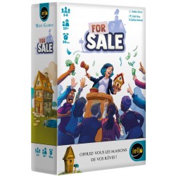 For Sale, Iello, Mini Games : offrez vous les maisons de vos rêves !