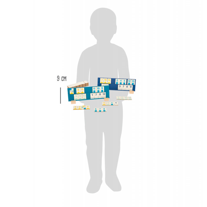 Rami Jeu de stratégie Rummy en bois