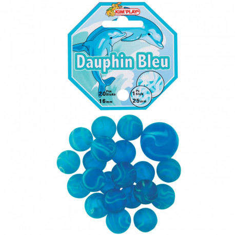 Billes dauphin bleu (x20) + calot