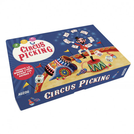 Circus Picking, Auzou : jeu d'observation et de rapidité