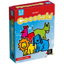 Cocotaki, Gigamic : un premier jeu de défausse rigolo sur le thème des animaux