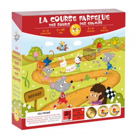 La course farfelue des souris des champs, Zoé Yatéka Editions