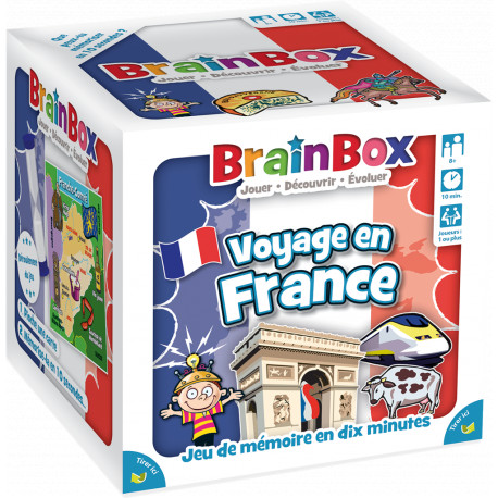 Brain Box Voyage en France : faites appel à votre mémoire