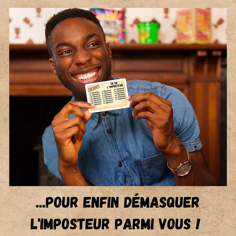 Oh Happy Games - L'Imposteur - Jeu de Cartes